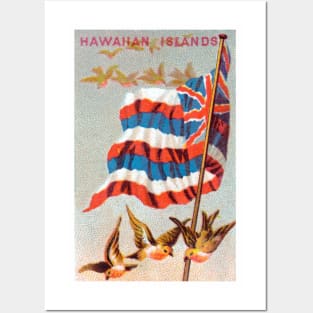 1910 Flag of the Hawaiian Islands Posters and Art